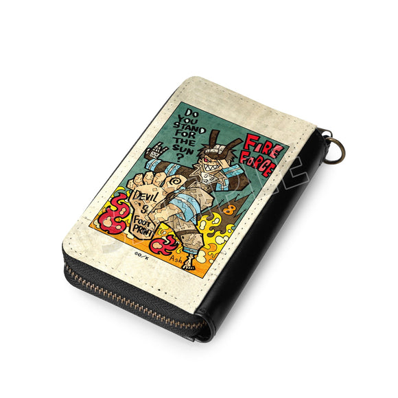 『炎炎ノ消防隊』森羅 日下部 カードポケット付きミニ財布