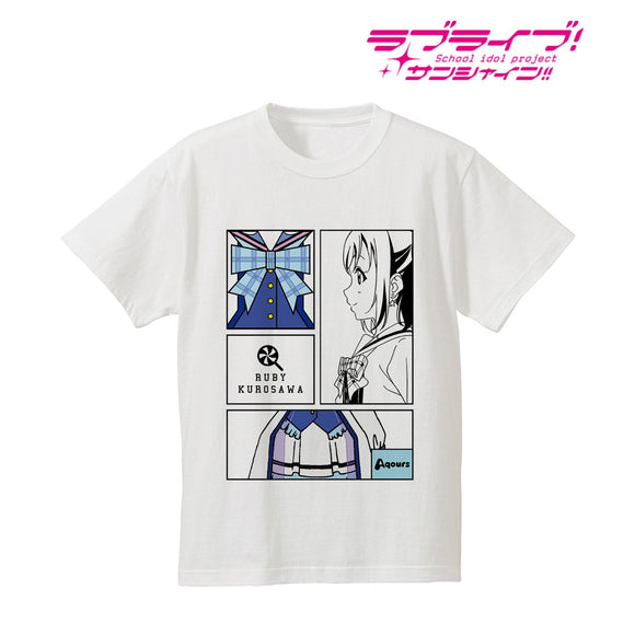 『ラブライブ！サンシャイン!!』未来の僕らは知ってるよTシャツ 黒澤ルビィ(メンズ/レディース)