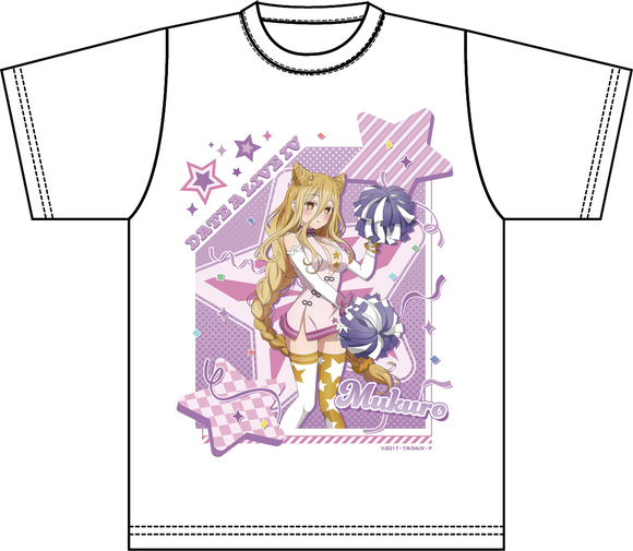 『デート・ア・ライブIV』描き下ろし グラフィックTシャツ【星宮六喰】チアガール