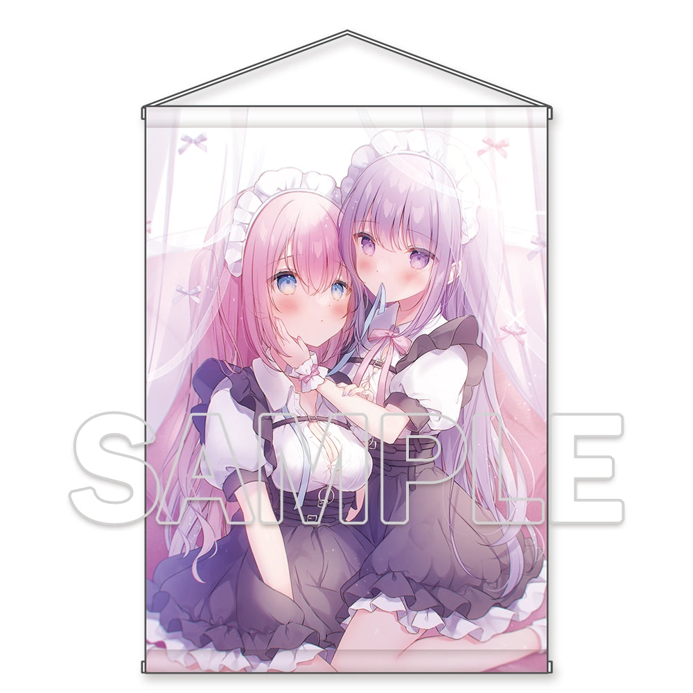 電撃萌王』おもちもなか描き下ろしタペストリー – Anime Store JP