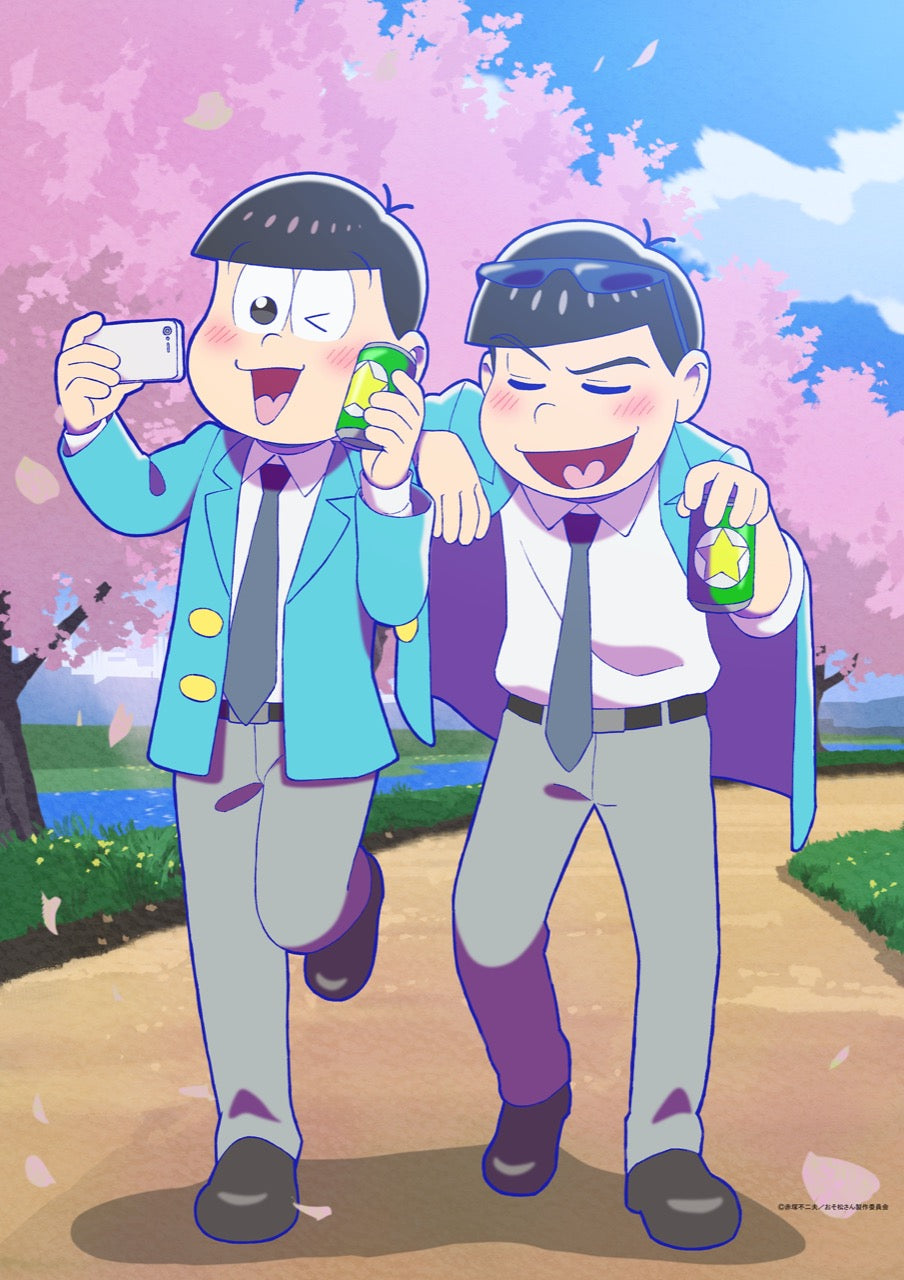 『おそ松さん』【描き下ろし】B3タペストリー カラ松＆トド松