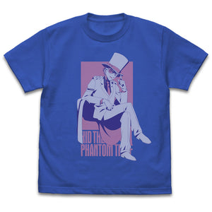 『名探偵コナン』怪盗キッド ウインドウ Tシャツ/ROYAL BLUE