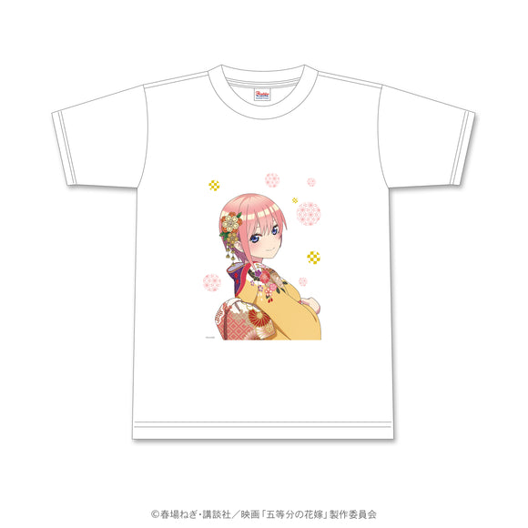 『映画 五等分の花嫁』花札柄Tシャツ 中野一花