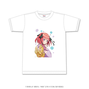 『映画 五等分の花嫁』花札柄Tシャツ 中野二乃