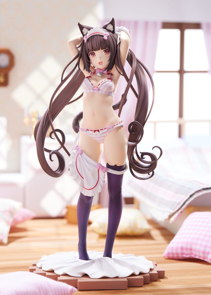 ネコぱら』ショコラ 〜着替えのひと時〜 1/7 完成品フィギュア ネコぱら』ショコラ 〜着替えのひと時〜 1/7 完成品フィギュア