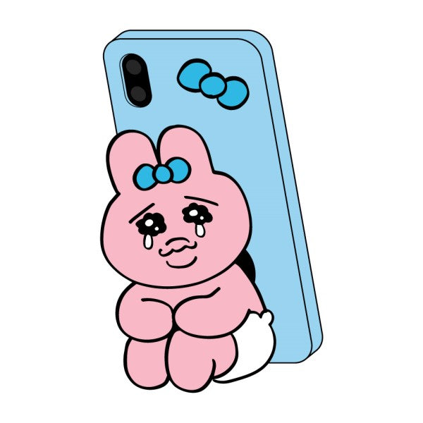 韓国限定 おぱんちゅうさぎ スマホグリップ - スマホアクセサリー