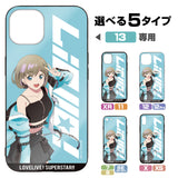 『ラブライブ！スーパースター!!』描き下ろし 唐 可可 強化ガラスiPhoneケース