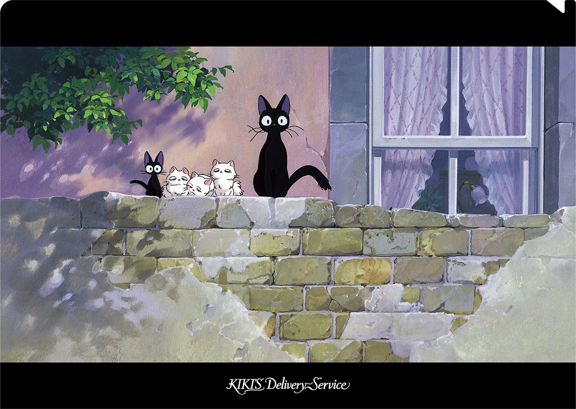 ジブリ 魔女の宅急便』A4クリアファイル／ジジ一家 – Anime Store JP