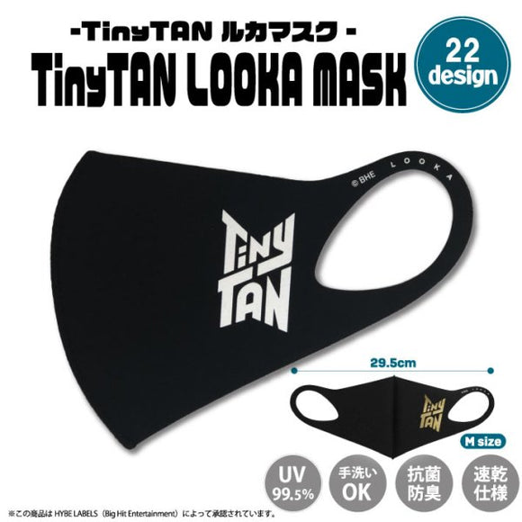 『Tiny TAN』LOOKA MASK Bigロゴ(WH)