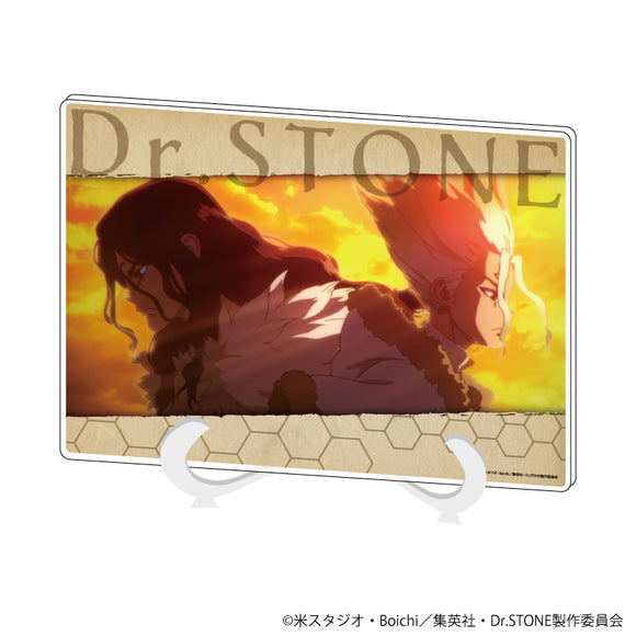 『Dr.STONE』アクリルアートボード(A5サイズ) 02/石神千空&獅子王司(場面写イラスト)