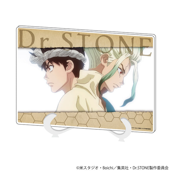 『Dr.STONE』アクリルアートボード(A5サイズ) 03/石神千空&クロム(場面写イラスト)