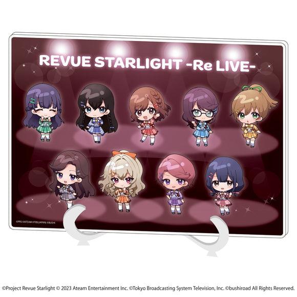 『少女☆歌劇 レヴュースタァライト -Re LIVE-』アクリルアートボード(A5サイズ) 04/キラめきBirthday ver. デザインA(ミニキャライラスト)