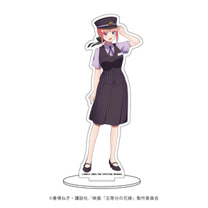 『映画 五等分の花嫁』キャラアクリルフィギュア 02/中野二乃 駅員ver.(描き下ろし)