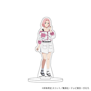 『NARUTO ＆ BORUTO』キャラアクリルフィギュア 34/春野サクラ 和風私服ver.(描き下ろしイラスト)