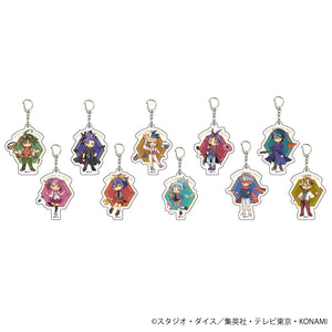 『遊☆戯☆王ARC-V』アクリルキーホルダー 01/BOX(全10種)(レトロアート)