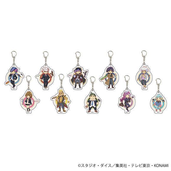 『遊☆戯☆王VRAINS』アクリルキーホルダー 01/BOX(全10種)(レトロアート)