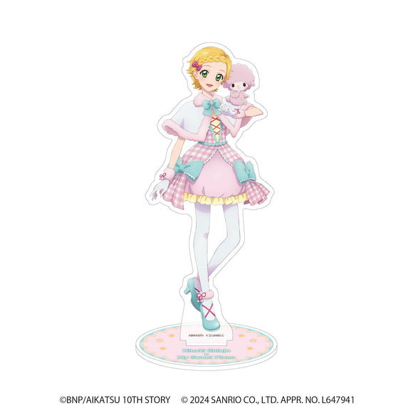 『アイカツ！×サンリオキャラクターズ』アクリルスタンド 11/新条 ひなき×マイスウィートピアノ(等身イラスト)