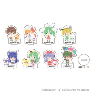 『ひぐらしのなく頃に卒 × サンリオキャラクターズ』アクリルぷちスタンド 01 / BOX (全8種)