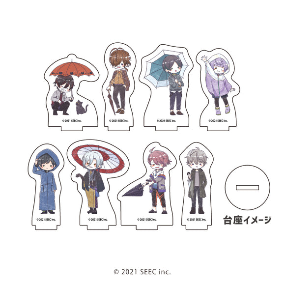 『ミリオンダラーボーイズ』アクリルぷちスタンド 02/梅雨ver. BOX(全8種)(グラフアート)