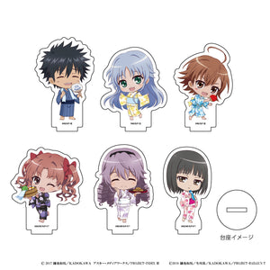 『とあるシリーズ』アクリルぷちスタンド 01/温泉ver. BOX(全6種)(ミニキャラ)