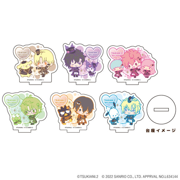 『ツキウタ。 THE ANIMATION 2×サンリオキャラクターズ』アクリルぷちスタンド 03/BOX(全6種)