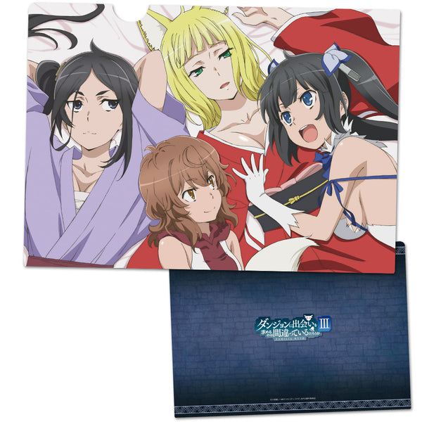 送料無料★リュー ホワイトデーA4クリアファイル/ダンまちダンジョンに出会い29 F011クリアファイル ダンジョンに出会いを求めるのは間違って