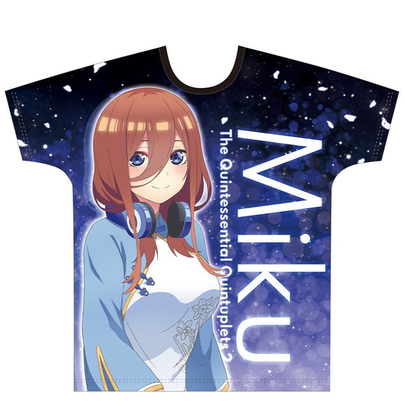 『五等分の花嫁∬』フルグラフィックTシャツC［中野三玖］