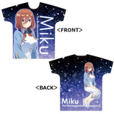 『五等分の花嫁∬』フルグラフィックTシャツC［中野三玖］