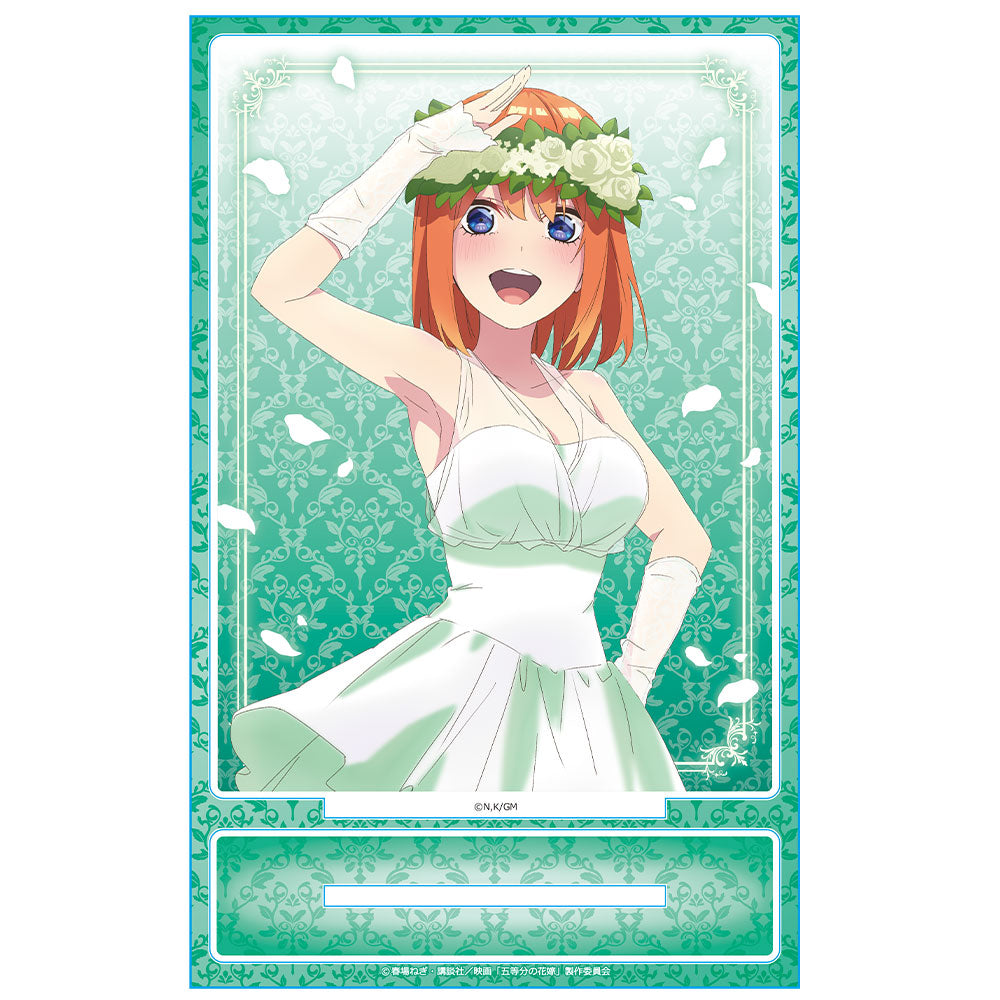 映画 五等分の花嫁』アクリルポートレートD［中野四葉 ウェディング