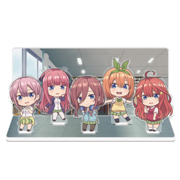 「五等分の花嫁」アクリルジオラマA[一花&二乃&三玖&四葉&五月]