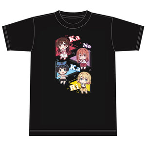 『彼女、お借りします』Tシャツ［千鶴＆麻美＆瑠夏＆墨］