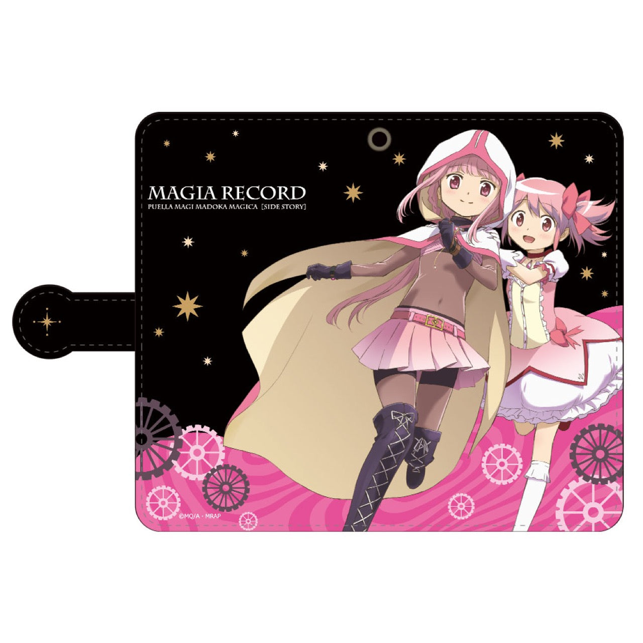 マギアレコード 魔法少女まどか☆マギカ外伝」手帳型スマートフォン