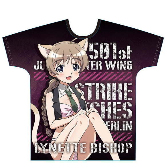 『第501統合戦闘航空団 ストライクウィッチーズ ROAD to BERLIN』フルグラフィックTシャツ［リネット・ビショップ］