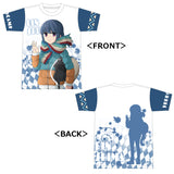 『ゆるキャン△』フルグラフィックTシャツ［志摩リン］