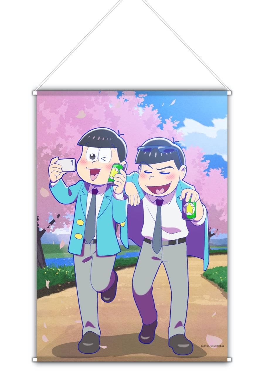 『おそ松さん』【描き下ろし】B3タペストリー カラ松＆トド松