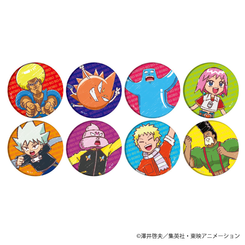 7個セット　ボボボーボ・ボーボボ　缶バッジ　 グラフアート ボボボーボ・ボーボボ』缶バッジ 03/BOX(全8種)(グラフアート