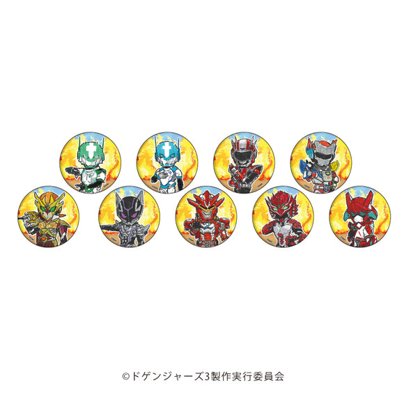 『ドゲンジャーズ』缶バッジ 01/BOX (全9種)(グラフアートイラスト)