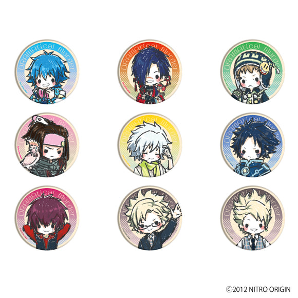 『DRAMAtical Murder』缶バッジ 01/BOX(全9種)(レトロアート)