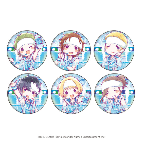 『アイドルマスター SideM』缶バッジ 10/シュワっと☆弾けるAP CIDER!!ライブ　BOX(全6種)(グラフアート)