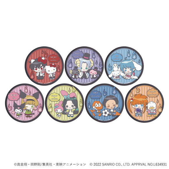 『地獄先生ぬ～べ～×サンリオキャラクターズ』缶バッジ 01/BOX(全7種)(ミニキャラ)