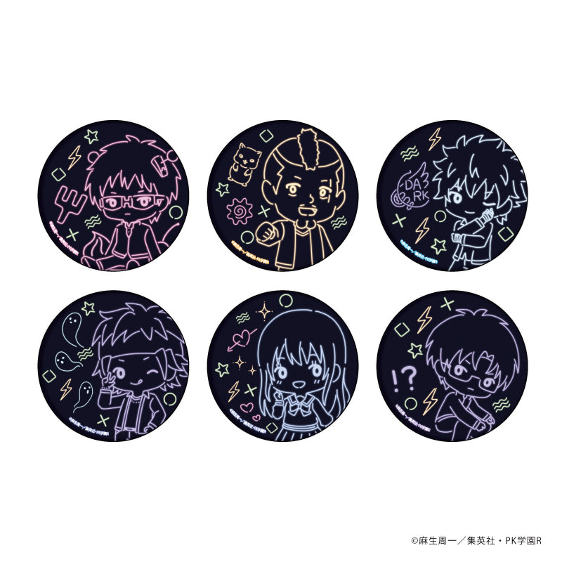 斉木楠雄のΨ難』缶バッジ 13/BOX (全6種)(ネオンサインアート) - Anime