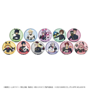 『終わりのセラフ×サンリオキャラクターズ』缶バッジ 02/BOX (全11種)(描き下ろしイラスト)