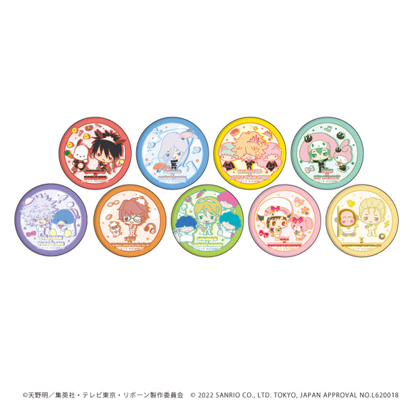 『家庭教師ヒットマンREBORN!×SANRIO CHARACTERS』缶バッジ 04/BOX(全9種)