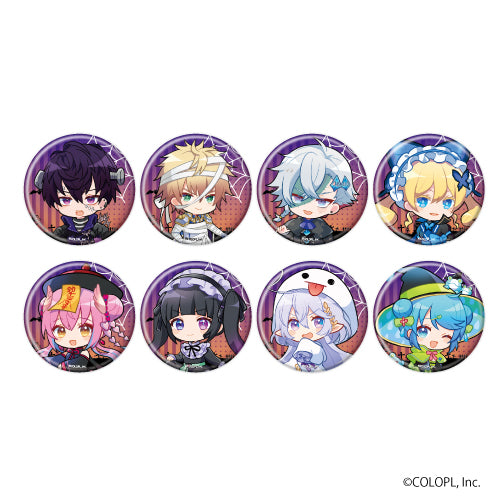 白猫プロジェクト』缶バッジ 09/ハロウィンver. BOX(全8種)(ミニキャラ