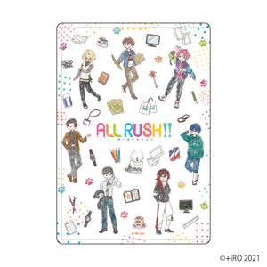『ALL RUSH!!』キャラクリアケース 01/集合デザイン(グラフアート)