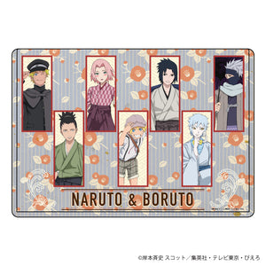 『NARUTO＆BORUTO』キャラクリアケース 01/整列デザイン ハイカラレトロver.(描き下ろし)