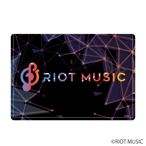 『RIOT MUSIC』クリアケース 01/ロゴデザイン