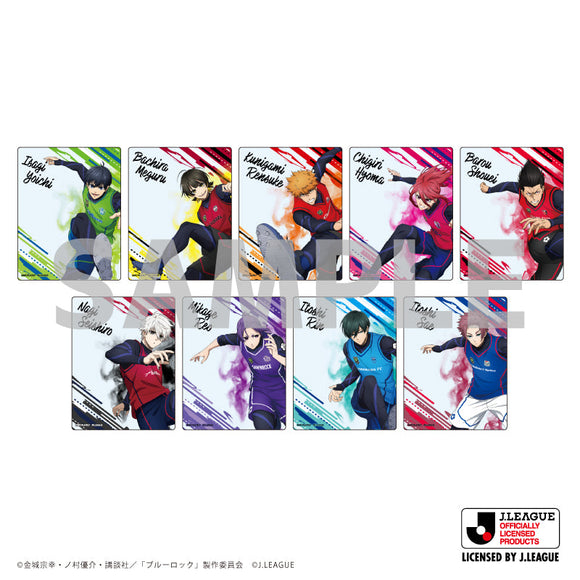 TVアニメ『ブルーロック』×Jリーグ キャラフレームカード 01/ブラインド BOX1(全9種)(描き下ろしイラスト)