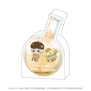 『Dr.STONE×サンリオキャラクターズ』コレクションボトル 09/フラスコデザインI(ミニキャラ)