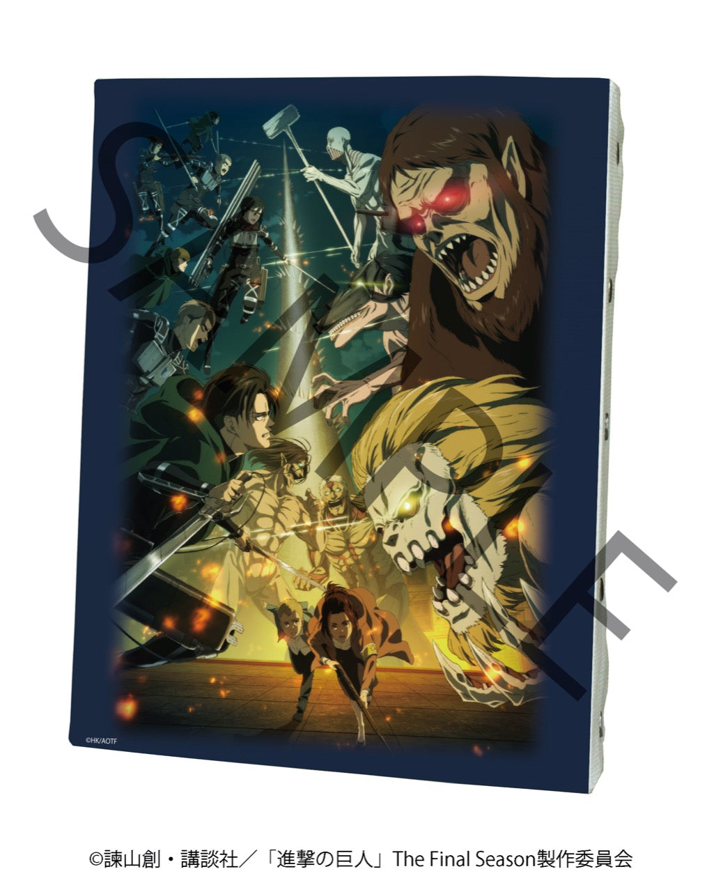 進撃の巨人」キャンバスアート01/キービジュアル第3弾 – Anime Store